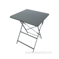 60cm Metal Stretched Square Folding Table